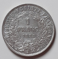 (Monnaies). France. 1 Fr 1888 A. Ceres. Argent. Etat Exceptionnel - H. 1 Franc