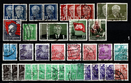 DDR - Lot 50er Und 60er Jahre Mit Einigen Guten Stempeln - Used Stamps
