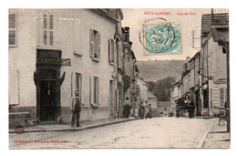 Carte Postale Ancienne- Circulé - Dép. 89 - ANCY LE FRANC - Grande Rue - Ancy Le Franc