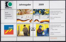 2009 ALLEMAGNE Germany / Liechtenstein BDPh ** MNH Vélo Cycliste Cyclisme Bicycle Cycling Fahrrad Radfahrer Bicic [eh37] - Cycling
