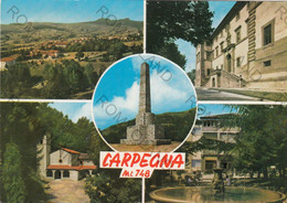 CARTOLINA  CARPEGNA M.748,PESARO-URBINO,BELLA ITALIA,STORIA,MEMORIA,CULTURA,RELIGIONI.IMPERO ROMANO,VIAGGIATA 1968 - Pesaro