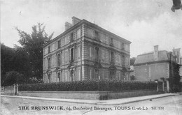 Tours       37          Hôtel  The Brunswick    Bd Béranger     (voir Scan) - Tours