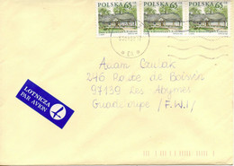 POLOGNE. N°3479 De 1998 Sur Enveloppe Ayant Circulé. Manoir De Bronowicach. - Covers & Documents