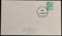 23.8.1975 British Forces 1511 Postal Service Plymouth Navy Days - Hélicoptères