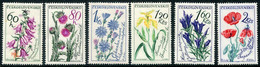 CZECHOSLOVAKIA 1964 Flowers MNH / **.  Michel 1471-76 - Neufs