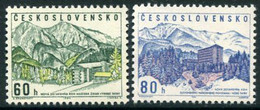 CZECHOSLOVAKIA 1964 Trades Union Recreatiion Centres MNH / **. Michel 1457-58 - Nuevos