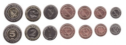 Bosnia - Set 7 Coins 5 10 20 50 Feninga 1 2 5 KM 2009 - 2021 UNC Lemberg-Zp - Bosnia And Herzegovina