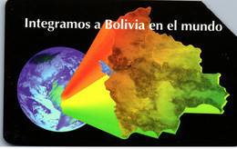 15099 - Bolivien - Integramos A Bolivia En El Mundo - Bolivië