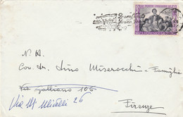 LETTERA 1957 L.15 SAN DOMENICO SAVIO TIMBRO BUON NATALE (RY932 - 1946-60: Poststempel