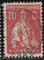 PORTUGAL 1912 10C Ceres . Marcofilia  GRAÇA R:5.  VFU No Faults - Sin Clasificación
