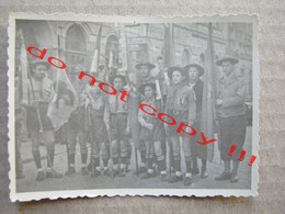 Scouting - Boy Scouts Of Austria, WW2 ? ( Real Photo ) - Scoutismo