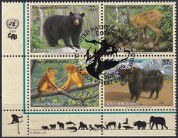 UNO NEW YORK 2004 Mi-Nr. 946/49 O Used - Aus Abo - Used Stamps