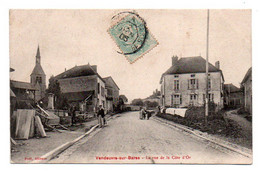 Carte Postale Ancienne - Circulé - Dép. 10 - VENDEUVRE SUR BARSE - Rue De La COTE D' OR - Autres Communes