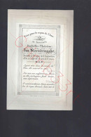 Bruges - Doodsprentje †1850 - Isabelle-Thérèse VAN STEENBRUGGHE - Esquela