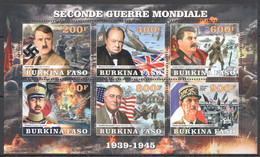 JA478 WORLD WAR II WWII LEADERS STALIN HIROHITO ROOSEVELT 1KB MNH - Guerre Mondiale (Seconde)