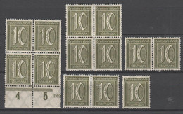Deutsches Reich , Nr 178 , 13x Ungebraucht - Unused Stamps