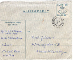 49948 - Schweden - 1987 - Fp-GA-Umschlag SVENSKA FN-KONTLIBANON -> Kaerlinge - VN