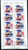 1997  25th Annivers. Hockey «Series Of The Century» Complete Booklet Sc 1659-60  MNH  BK 201 - Full Booklets