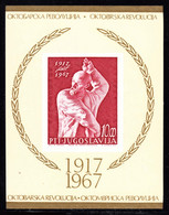 Yugoslavia Republic 1967 Mi#Block 12 Mint Never Hinged - Ungebraucht