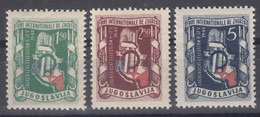 Yugoslavia Republic 1948 Mi#539-541 Mint Never Hinged - Neufs