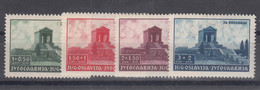 Yugoslavia Kingdom, 1939 Mi#389-392 Mint Hinged - Unused Stamps