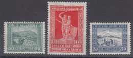 Yugoslavia Kingdom 1931 Mi#226-227 Mint Hinged - Neufs