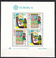 Portugal 1981 Europa CEPT Mi#Block 32 Mint Never Hinged - Unused Stamps