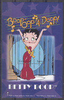 Guyana 2000 Disney Cartoons Betty Boop Block, Mint Never Hinged - Disney