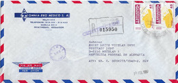 L29648 - Ecuador - 1987 - 2@S/.45 Oelsardinen A. R-Lp.-Bf. GUYAQUIL -> Westdeutschland - Alimentazione