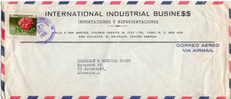 L29649 - El Salvador - 1965 - 60c. Geranie EF A. Lp.-Bf. SAN SALVADOR -> Westdeutschland - Other & Unclassified