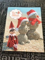 3-12-2021 - Australia - Elf On The Shelf 2021 Issue - Presentation Folder With 1 Cover - (with Elf Stamp) - Presentation Packs