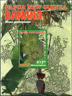 Papua New Guinea 2017. Native Banana Species (MNH OG) Souvenir Sheet - Papua-Neuguinea