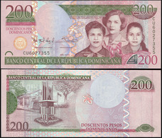 Dominican Republic 200 Pesos Dominicanos. 2013 Unc. Banknote Cat# P.185a - Dominicaanse Republiek