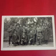 CARTE PHOTO SOLDAT PRISONNIER GEPRUFT - Guerre 1939-45