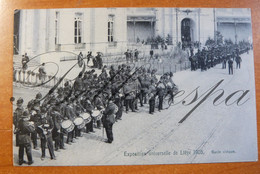 Liége. Exposition 1905. Garde Civique.Fanfare Defilé Muziekkorps Muziekkapel. Nels  N°150 - Tentoonstellingen