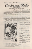 Prospectus Publicitaire Recto-verso/Construction-Radio/ L PERICONE/ Bien Connu Des Amateurs -Radio/Vers 1960   VPN352 - Apparatus