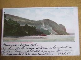 HUDSON RIVER / HOOK MOUNTAIN  / 1906 - Hudson River