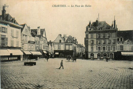 Chartres * La Place Des Halles * Commerces Magasins * Boulangerie - Chartres