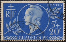 Détail De La Série Entraide Française Obl. Guadeloupe N° 175 - Marianne De Dulac - 1944 Entraide Française