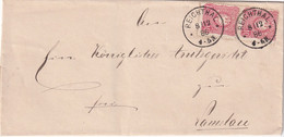 ALLEMAGNE 1886 LETTRE DE REICHTHAL - Cartas