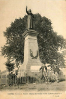 Pléaux * Environs * La Statue De L'abbé Filiol Au Puy De Bouvais - Otros & Sin Clasificación