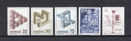 Sweden/Suède 1982 - Impossible Figures, Newspaper Distributor Graziella - Stamps 5v - Complete Set - MNH** - Superb*** - Collections