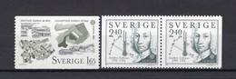 Sweden/Suède 1982 - Europa - Historic Events - Stamps 3v - Complete Set - MNH** - Superb*** - Collections
