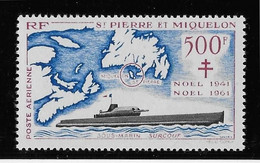 St Pierre Et Miquelon Poste Aérienne N°28 - Neuf ** Sans Charnière - TB - Unused Stamps