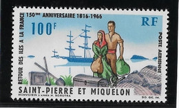 St Pierre Et Miquelon Poste Aérienne N°36 - Neuf ** Sans Charnière - TB - Ungebraucht