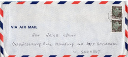 L31624 - Japan - 1981 - 2@¥120 Statue A. LpBf. EBARA TOKYO -> Westdeutschland - Cartas & Documentos