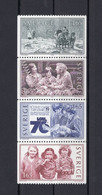 Sweden/Suède 1982 - Living Together - Strip Of 4 Stamps - Complete Set - MNH** - Superb*** - Collections
