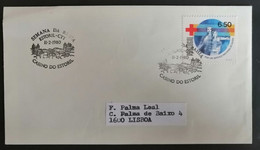 Portugal Cachet Commémoratif Casino Estoril Journée Bahia Brèsil Brasil 1980 Event Postmark Casino Estoril Brazil Week - Flammes & Oblitérations