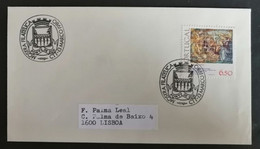 Portugal Cachet Commémoratif Expo Philatelique Ponte De Sor 1980 Event Postmark Philatelic Expo - Flammes & Oblitérations