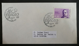 Portugal Cachet Commémoratif  Foire Agricole Braga 1980 Event Postmark Agricultural Fair - Flammes & Oblitérations